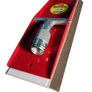 Single wide flat sander