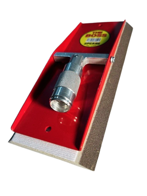 Single wide flat sander